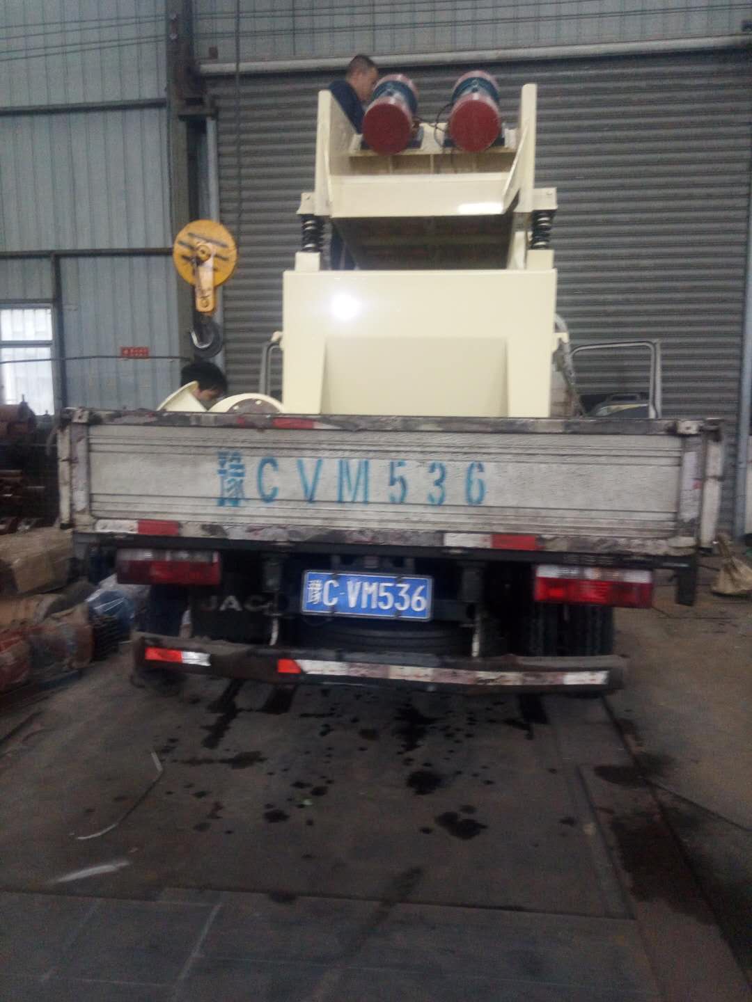 發(fā)往湖北京山的350細砂回收機