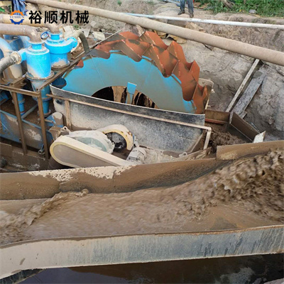 輪式洗砂機